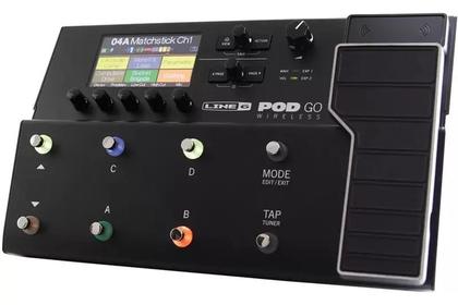 Pedal de efeito Line 6 Pod GO - Wireless - Pedal de Guitarra