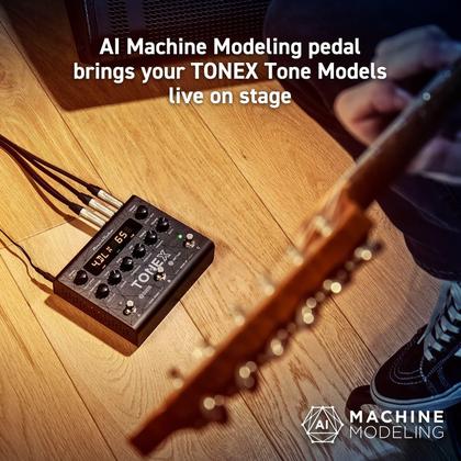 Pedal de efeitos múltiplos IK Multimedia TONEX Pedal AI Machine