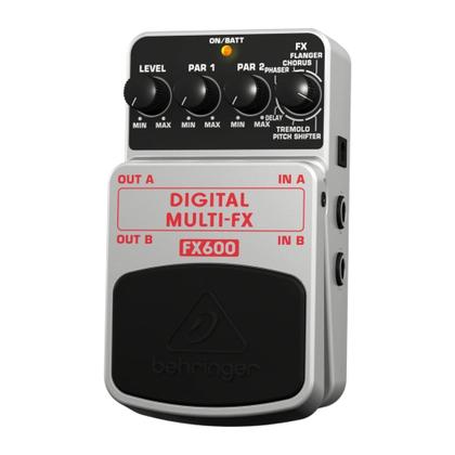 Imagem de Pedal de Guitarra Behringer FX600 Multi FX Cinza Claro