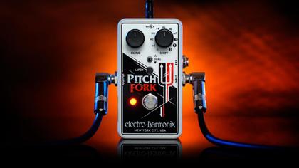 Pedal de mudança de tom Electro-Harmonix Pitch Fork Polifônico