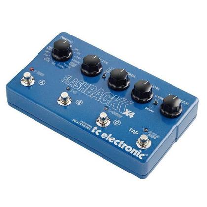 Pedal Delay para Guitarra TC Electronic Flashback X4 - Pedal de