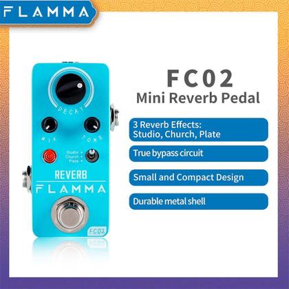 Imagem de Pedal Flamma Fc02 Reverb Digital - Pd1171