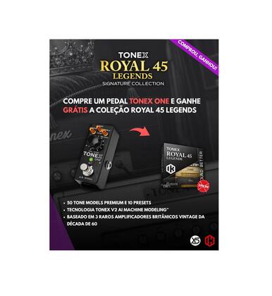 Imagem de Pedal IK Multimedia Tonex Ed. de Aniversario Wh. Guitarra Com Bonus