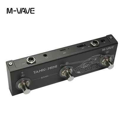 Imagem de Pedal Multiefeitos MVAVE Tank Mini para Guitarra e Baixo  Edição de Tons, 6 Módulos e Predefinições Profissionais