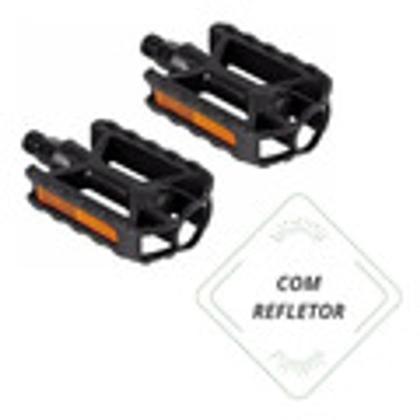 Imagem de Pedal Nylon Bicicleta 9/16 Rosca Grossa Aro 20 24 26 e 29 - Metalciclo - Metal Ciclo