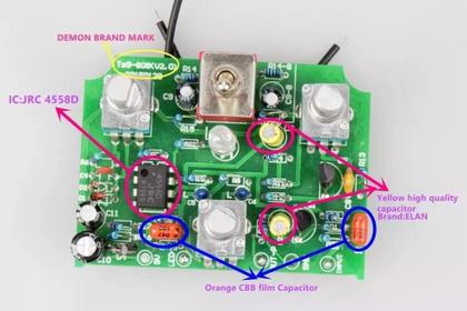 Imagem de Pedal Overdrive Demon TS9 TS808 Ibanez Vintage Tube Screamer