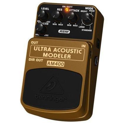 Imagem de Pedal para Guitarra Behringer AM400 Modelador de Violão Acústico