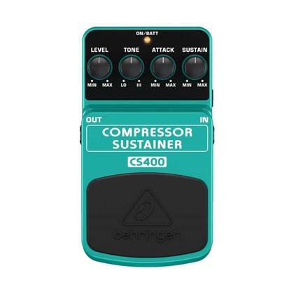 Imagem de Pedal para Guitarra Behringer CS400 Compressor e Sustain