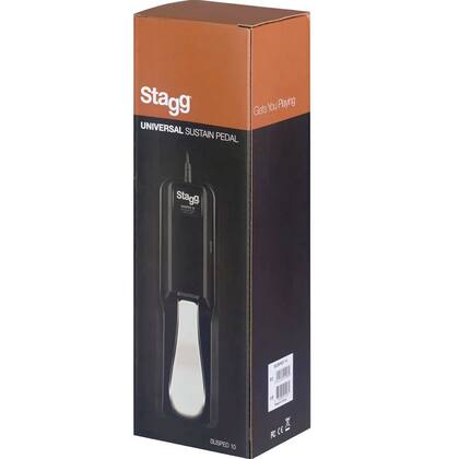 Imagem de Pedal Para Teclado Stagg Sustain Susped-10 + Suporte Teclado X