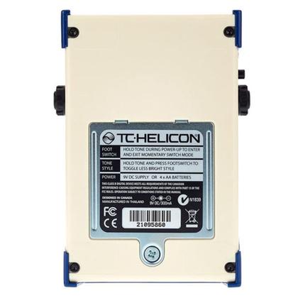 B*様 TC-HELICON Harmony Singer Pedal de efeito TC Helicon Voicetone Harmony Singer 2 azul