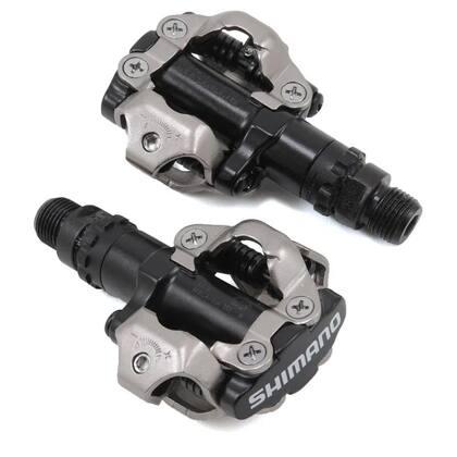 Imagem de Pedal Shimano PD-M520 Clipless SPD de Encaixe Preto