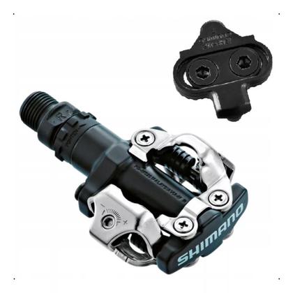 Imagem de Pedal Shimano Pd-m520 Mtb Preto Com Tacos 100% Original Bike