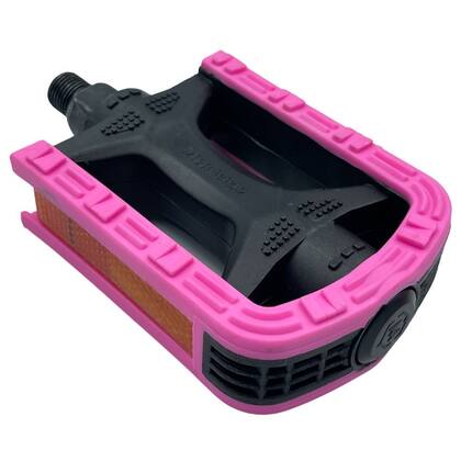 Imagem de Pedal Stark Rosca Fina Bike Bicicleta Plataforma Rosa