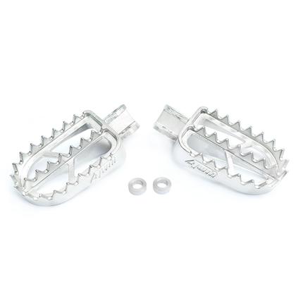 Imagem de Pedaleira Aço Inox 4win Hunter Mini Moto Husqvarna Gas Gas Ktm 50/65/85/105