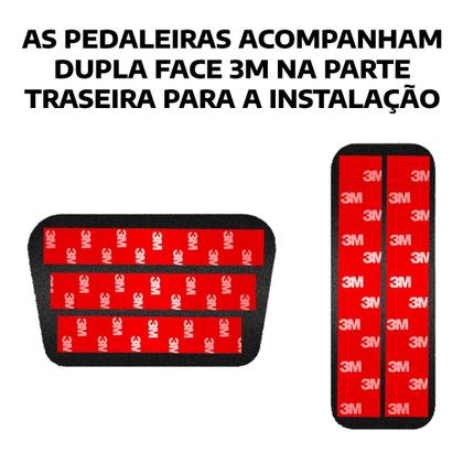 Imagem de Pedaleira Aço Inox Nissan Versa Automático