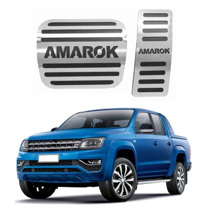 Imagem de Pedaleira Aço Inox Volkswagen Amarok Automático