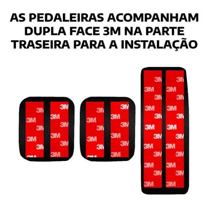 Imagem de Pedaleira Aço Inox Volkswagen Up Manual