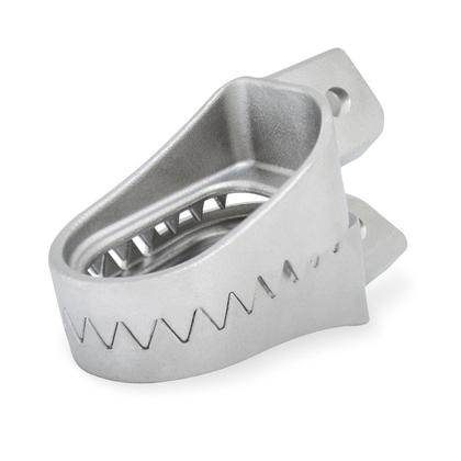 Imagem de Pedaleira Biker Shark CRF 230 CRF 250F XR 200 TORNADO DT 200 LANDER - Inox