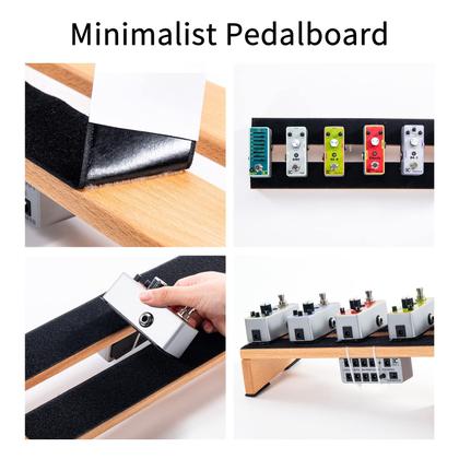 Imagem de Pedaleira ENO MUSIC 15.7 Mini Wooden para efeitos de guitarra