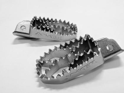 Imagem de Pedaleira inox pedal travante fixa bmw f650 f700 f750 f800 f850 r1200 r1250 r1300 gs