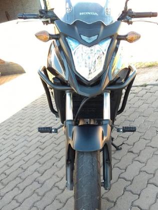 Imagem de Pedaleira lateral p/ motor descanso pé apoio de piloto CB500 X 2013+