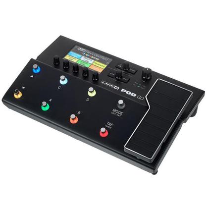 Pedaleira Line 6 POD GO Guitarra Interface USB com Fonte - Fonte