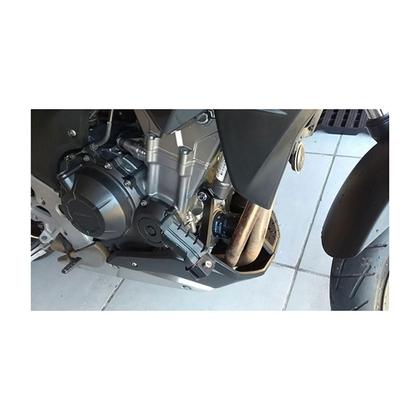 Imagem de Pedaleiras para Descanso CB500X 2013 A 2021 Preto