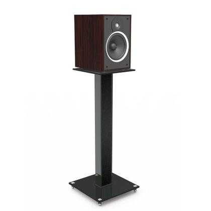 Imagem de Pedestal para Caixas Acústicas Bookshelf BS03L Preto Central Suportes