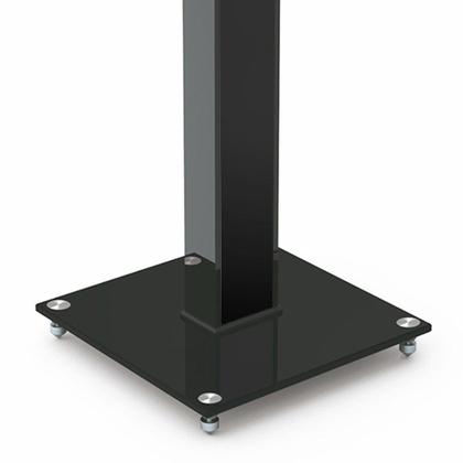 Imagem de Pedestal para Caixas Acústicas Bookshelf BS03L Preto Central Suportes