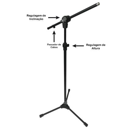 Imagem de Pedestal Rmv Girafa Para Microfone Kit-6