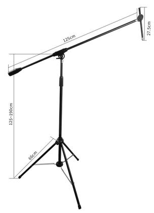 Imagem de Pedestal,Suporte Overhead P/Microfone De Prato,C/Contrapeso