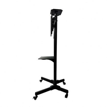 Imagem de Pedestal/Suporte/Rack p/ Smart TV Samsung, Sony,LG,TCL,OLED,QLED 32"-65",Inclinação +-15º c/ Bandeja