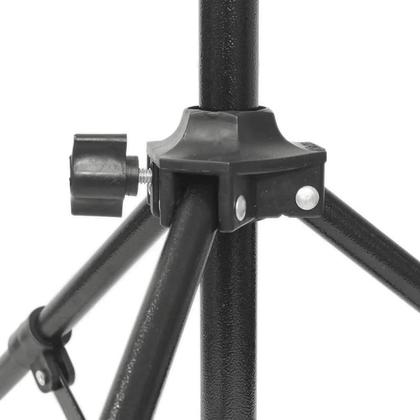 Imagem de Pedestal vector pmv-01-p sht p/ 1 microfone girafa s/hast telesc. preto