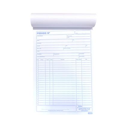 Imagem de Pedido 1/18 2 vias 137x207 com 50 folhas -10061 são domingos