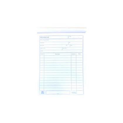 Imagem de Pedido 1/36 2 vias 104x143 com 50 folhas -10062 são domingos