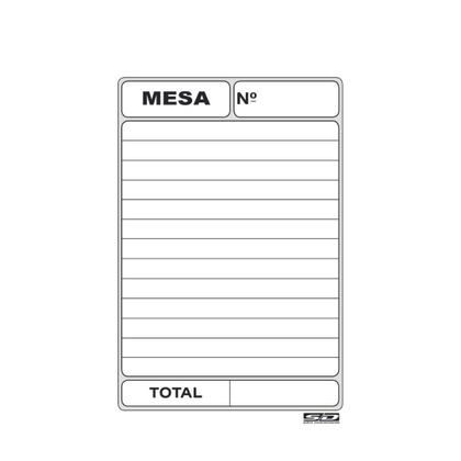 Imagem de Pedido de Mesa com Cópia 78x111mm 50Fls São Domingos