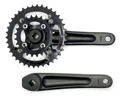 Imagem de Pedivela Duplo 9/10v Bike Absolute Wild Quadrada Bcd 104mm