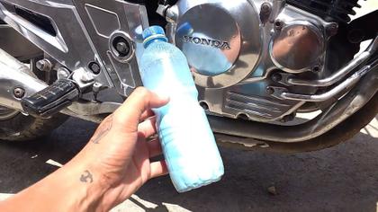 Imagem de Pedra Azul Polimento Roda Caminhão Tanque Cromado Aluminio
