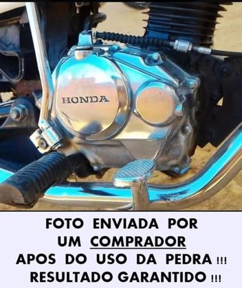 Imagem de Pedra Azul Polimento Roda Caminhão Tanque Cromado Aluminio