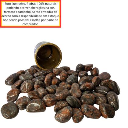 Imagem de Pedra Calcita 2 a 4 cm Rolada 1kg Natural