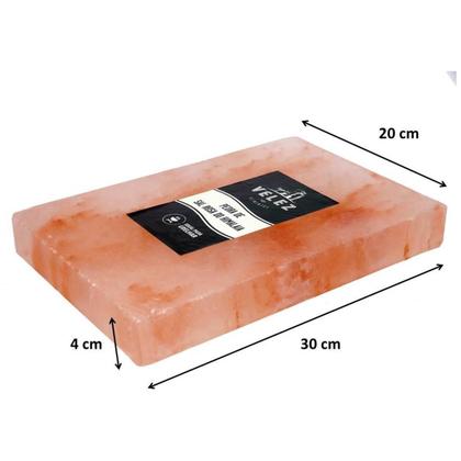 Imagem de Pedra de Sal Rosa Himalaia VELEZ 20x30 com Suporte