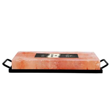 Imagem de Pedra de Sal Rosa Himalaia VELEZ 20x30 com Suporte