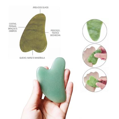 Imagem de Pedra Guacha Reduz Rugas e Linhas De Expressão