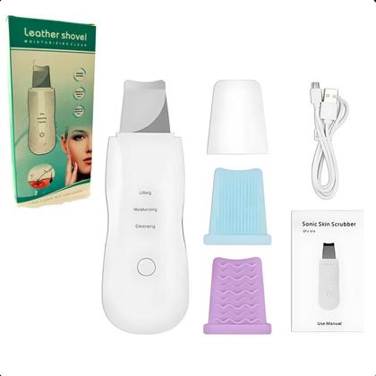 Imagem de Peeling Ultrassônico 3 em 1  Lifting Facial e Limpeza Profunda