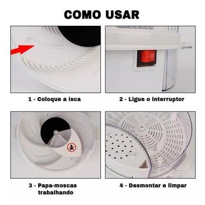 Imagem de Pega Mosca Moscas Giratório