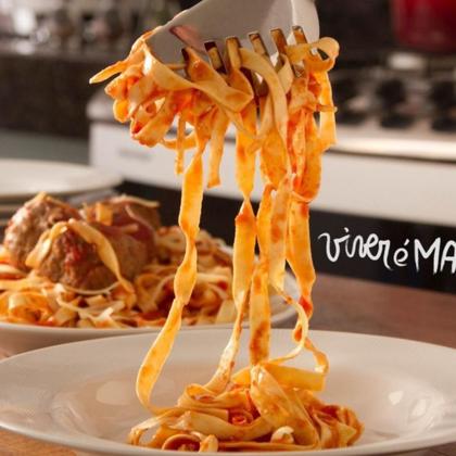 Imagem de Pegador de Massa Salada Carne 20cm Inox Kit 3 Peças