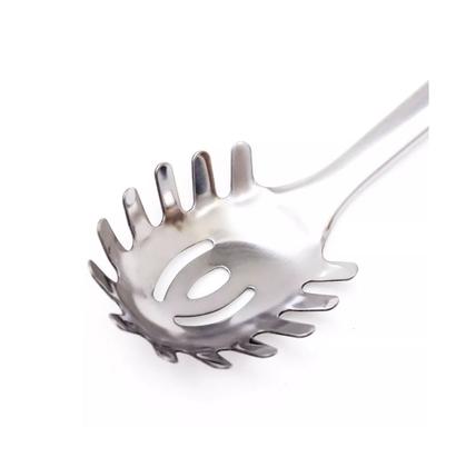 Imagem de Pegador macarrão aço inox concha colher massas profissional