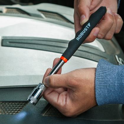 Imagem de Pegador Magnético Telecóspico Tipo Caneta Com Led Imã Robust
