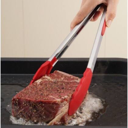 Imagem de Pegador Salada Massas Alimento Em Inox Cozinha