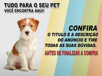 Imagem de Peitoral Coleira Para Cachorro em Couro Ajustável Reforçada Cães Pet - N 6
